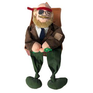 Harbour Lights B Younger Bean Bag Plush Pirate Doll Treasure Chest Founder Sword